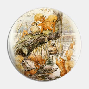 “Squirrel Nutkin and Friends” by Beatrix Potter Pin