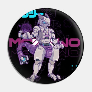 Mecha mewo Pin