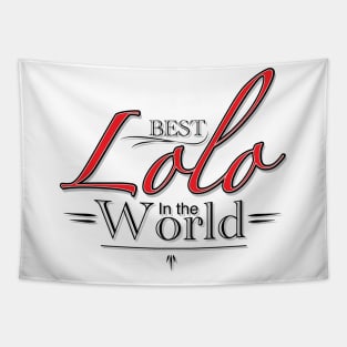 Best Lolo in the world Filipino design Tapestry