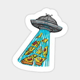 Alien Foodie Invasion Magnet