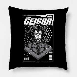 CYBERPUNK GEISHA Pillow
