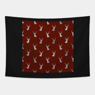 Christmas Deer 1 Tapestry