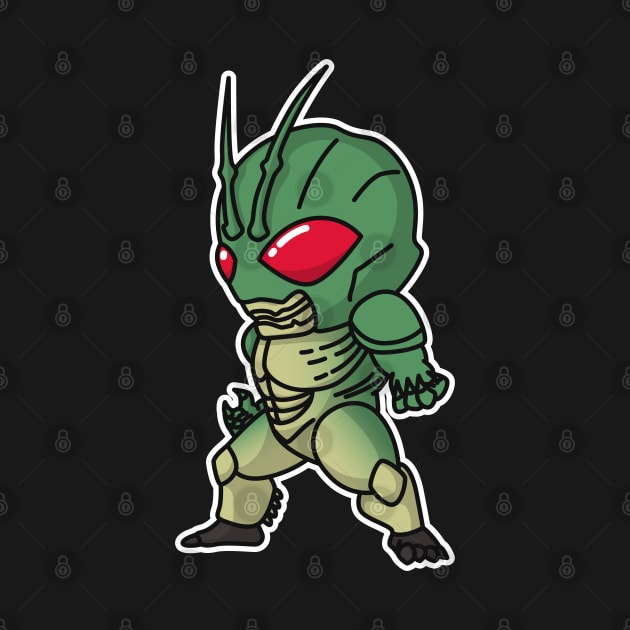 Kamen Rider Shin Chibi Style Kawaii by The Toku Verse