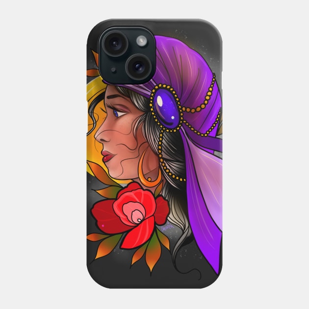 GYPSY LIFE Phone Case by churchtattoo