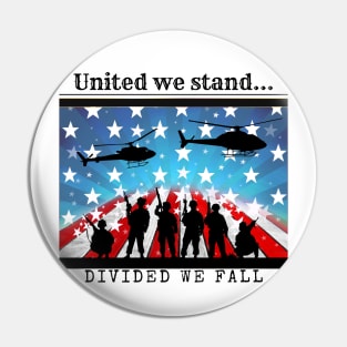 United we stand Pin