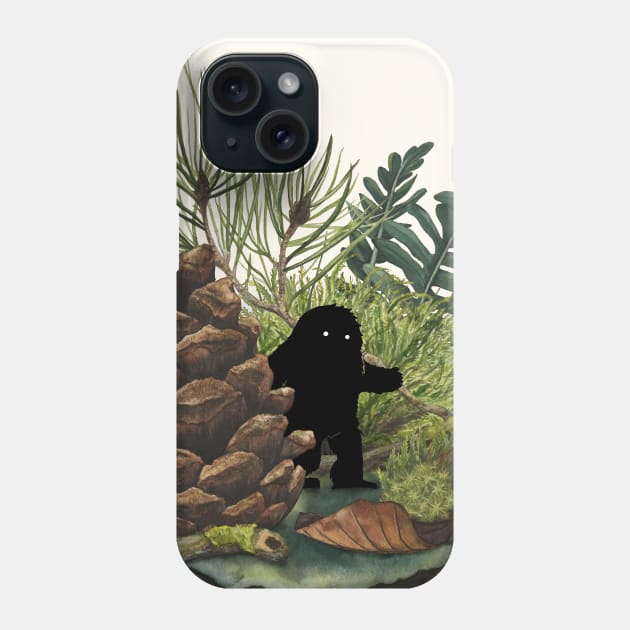 Tiny Sasquatch Phone Case by littleclyde