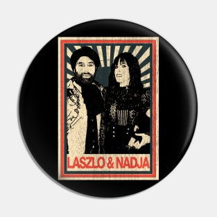 Vintage Poster Laszlo and Nadja Pin