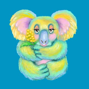 Koala Cute Rainbow Bear T-Shirt