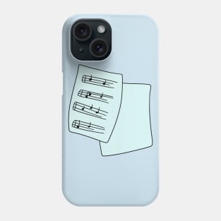 Sheet Music Phone Case