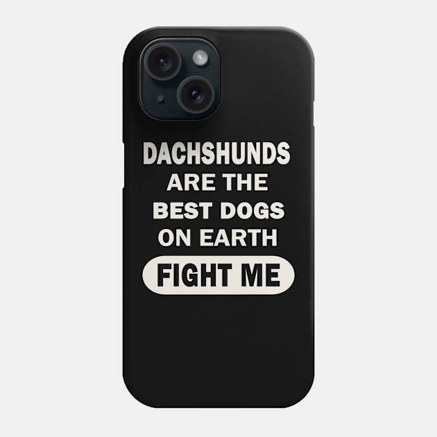 Dachshund Dog Gift Puppy Phone Case by FindYourFavouriteDesign