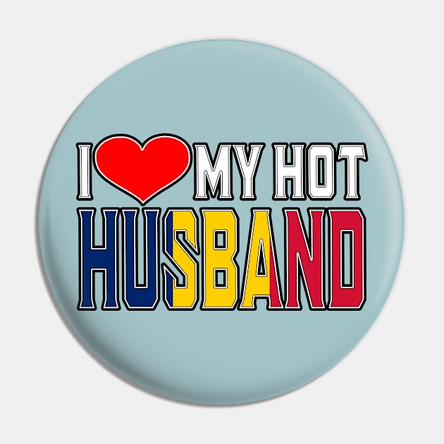 I Love My Hot Chadian Husband Pin by Just Rep It!!