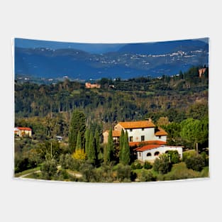 The Tuscan Sun Shines Down Tapestry