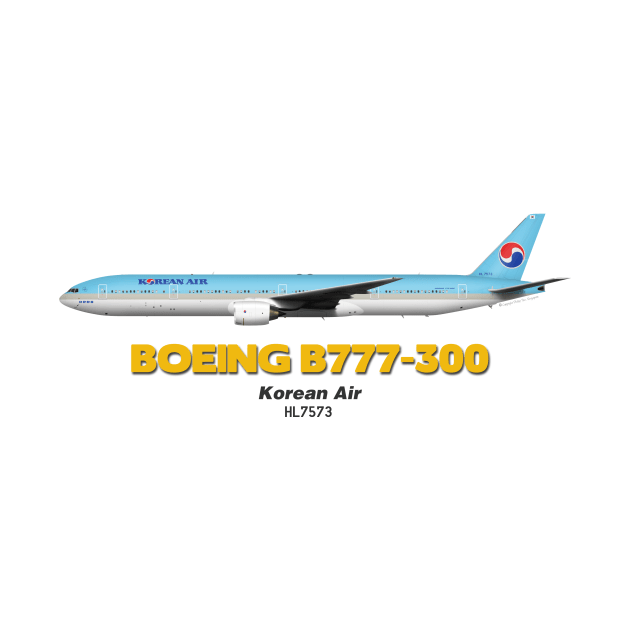 Boeing B777-300 - Korean Air by TheArtofFlying