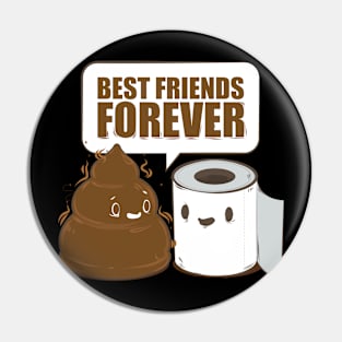 Toiletpaper Best Friends Pin