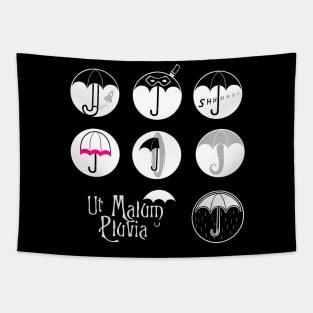 Ut Malum Pluvia - Umbrella Academy TV show - When Evil Rains Tapestry