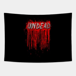 UNDEAD - Blood Smeared / horror / splatter Tapestry