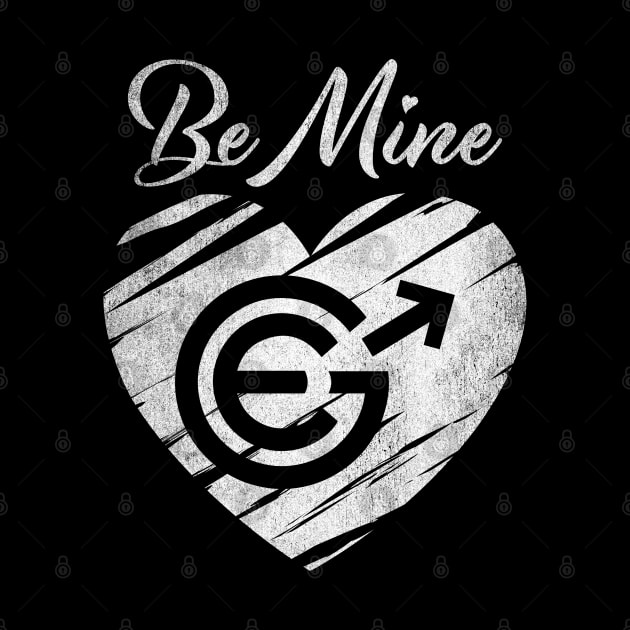 Valentine Be Mine Evergrow EGC Coin To The Moon Crypto Token Cryptocurrency Blockchain Wallet Birthday Gift For Men Women Kids by Thingking About