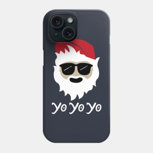 Yo Yo Yo Cool Dude Santa Phone Case
