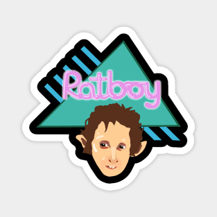 Ratboy with Logo Magnet