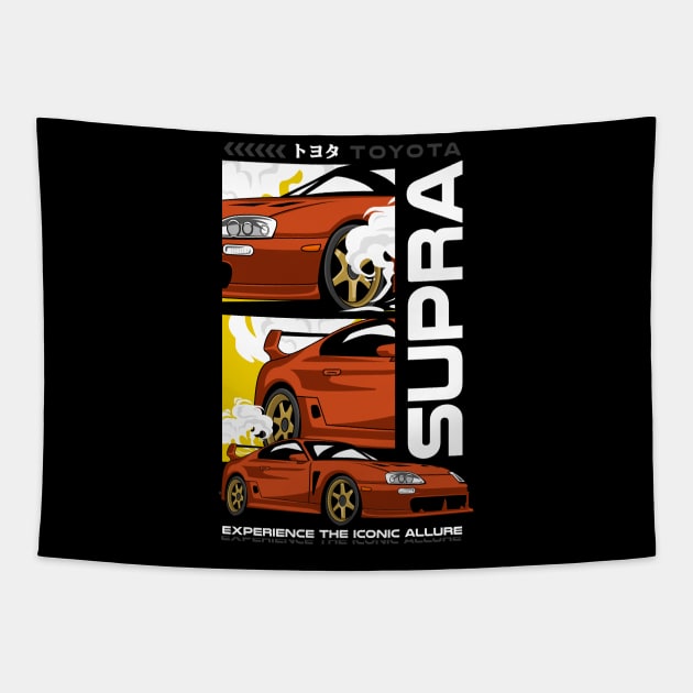 Supra Performance Machine Tapestry by Harrisaputra