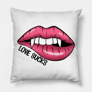 Love Sucks Pillow