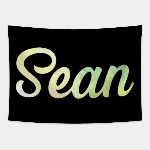 Sean Name Art Sean Tapestry Teepublic