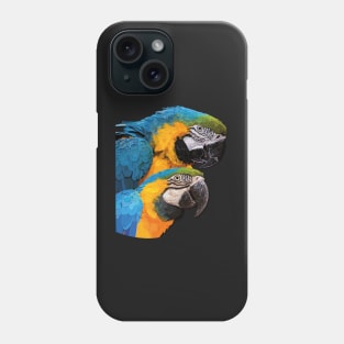 Blue-and-yellow Macaw Phone Case