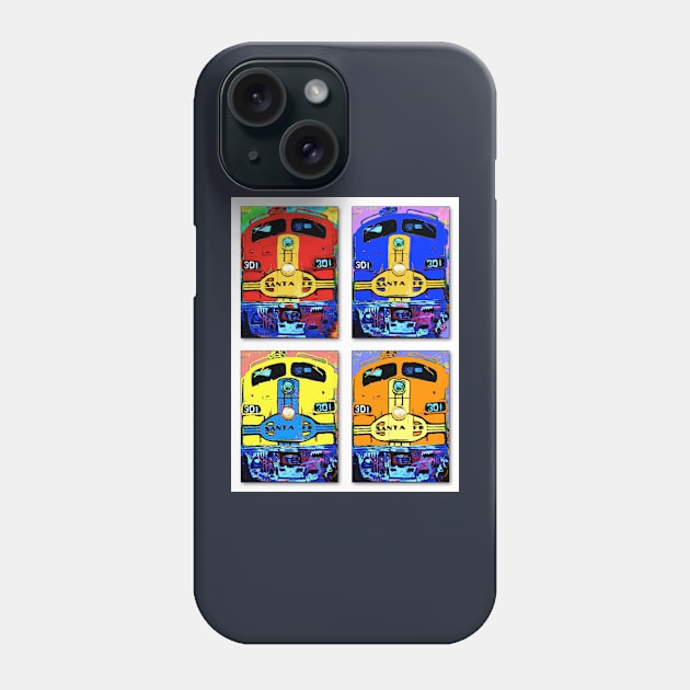 The Four Faces Phone Case by JWCoenMathArt