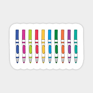 Colorful Marker Set Magnet
