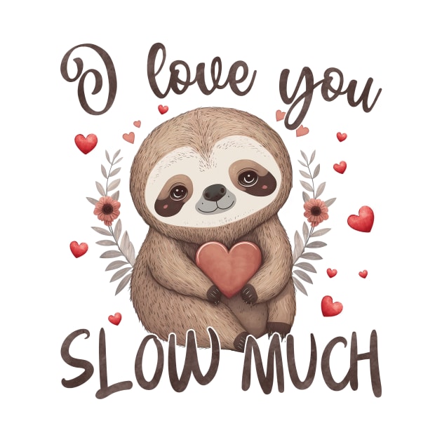 I Love You Slow Much Valentines Day by Nessanya