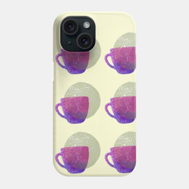 Tea or Coffee It's Cup To You Phone Case by glowvim