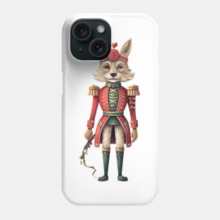 Wolf Christmas Nutcracker Phone Case