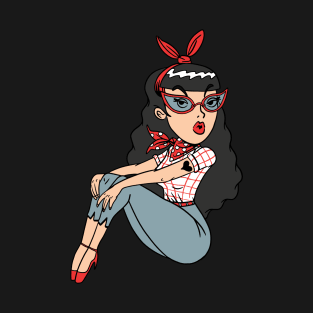 Rockabilly Girl Power T-Shirt