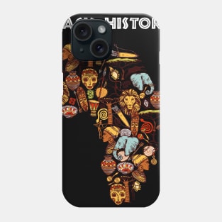 black history month african american Phone Case