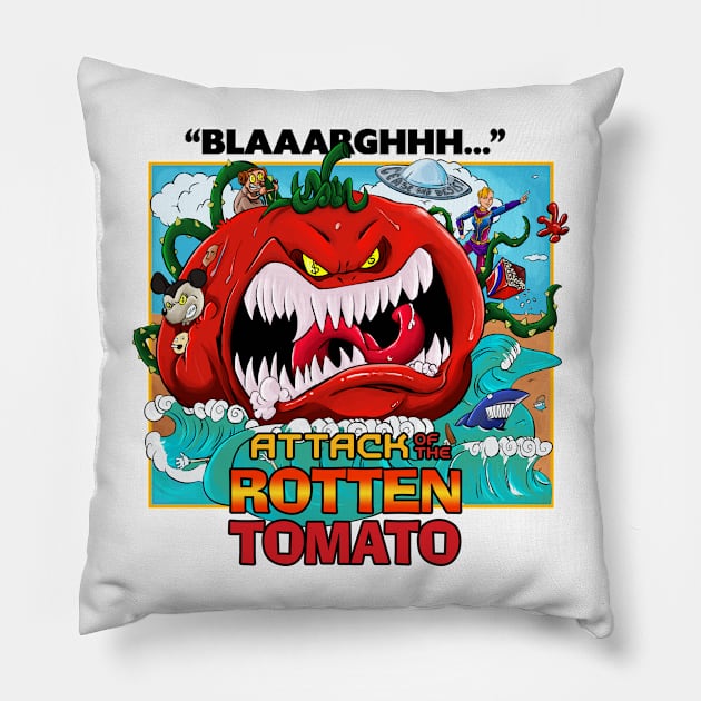 Attack of the Rotten Tomato Pillow by Mansemat