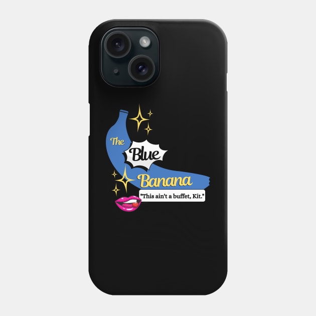 The Blue Banana Club Phone Case by Nimrod Funk