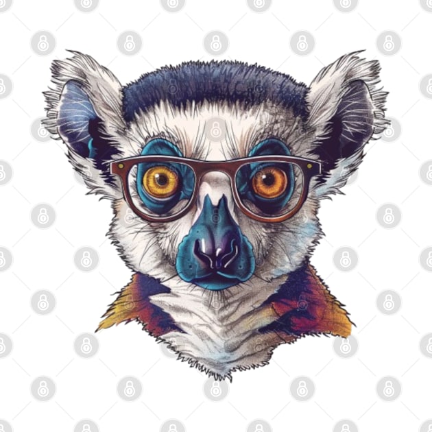 Lively Lemur Look by Carnets de Turig