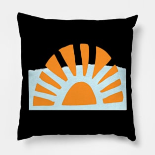 sunshine day Pillow