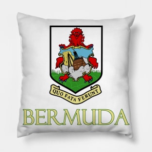 Bermuda  - Coat of Arms Design Pillow