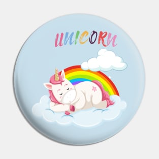 Rainbow Unicorn Lover Pin