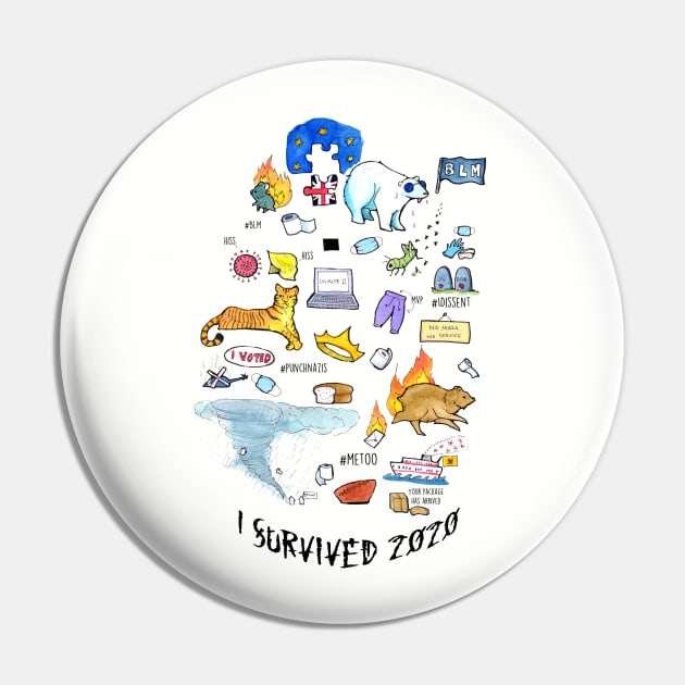 I Survived 2020 Pin by UntidyVenus