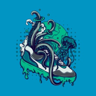 Sneakers Under Water T-Shirt