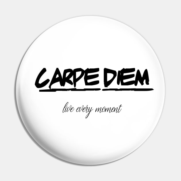 Carpe Diem Pin by ElectricDreamz