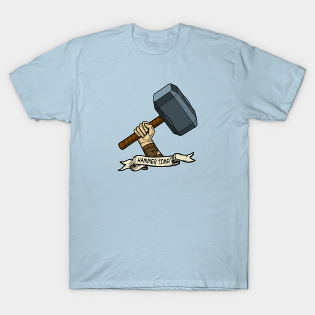 Thor Hammer Time Tattoo Thor T Shirt Teepublic