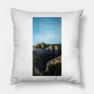 COSTA NOVA, GRANADELLA, VIEWED FROM AMBOLO, JAVEA SPAIN Pillow