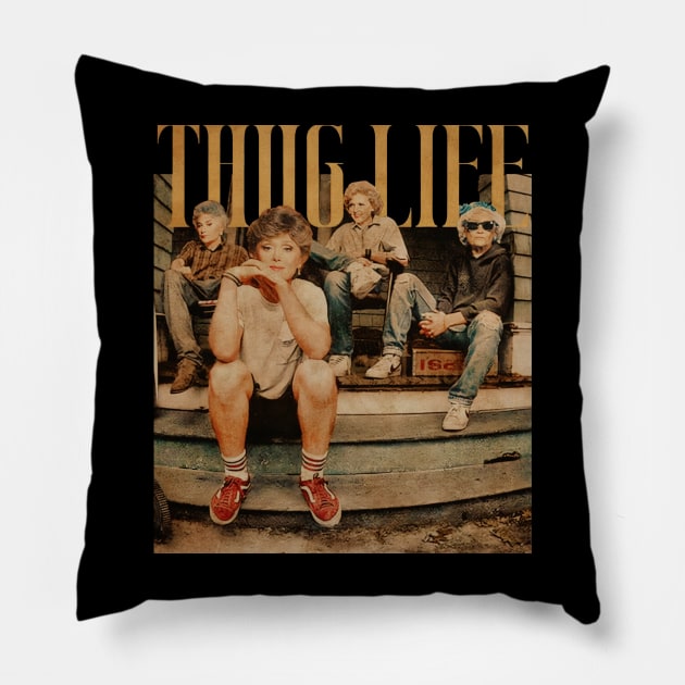 Stay Thug Life , girls Pillow by Dr.BreakerNews
