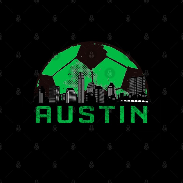 Austin soccer football jersey by JayD World