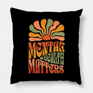 Mental Health Matters Mental Health Awareness Pillow