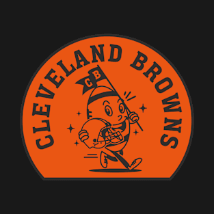 Cleveland Browns mascot logo T-Shirt