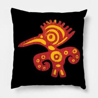 Ancient Mayan Bird Pillow